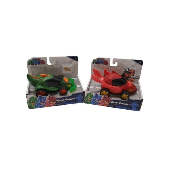 PJ Masks Glow Wheelers Owl Glider and Gekko Mobile Vehicles Toys NEW - Picture 10 of 10